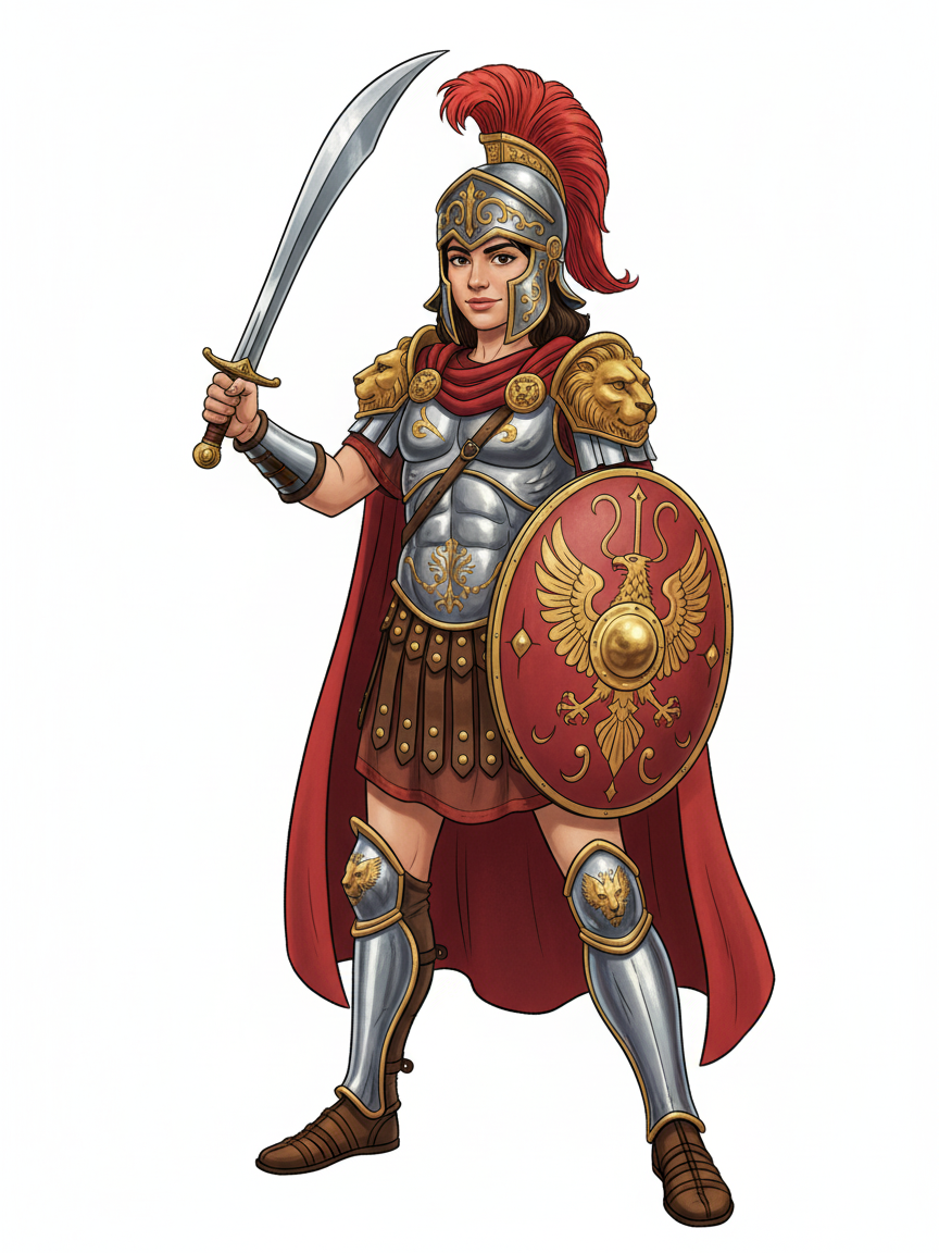 Gabriela the Gladiator - Fairy Tale Classic