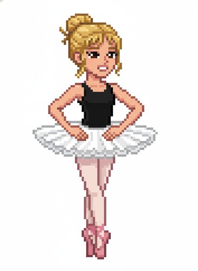 Mary's Ballet Adventures 🩰 - Pixel Art