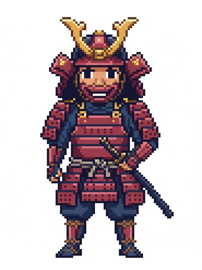 Gabriela's Samurai Dream 🌸 - Pixel Art