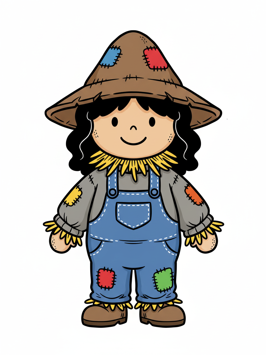 Scarecrow Gabriela - Preschool Simple