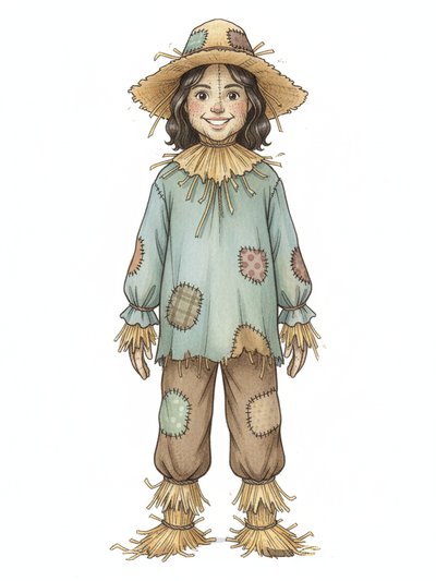 Gabriela's Scarecrow Adventure 🌾 - Gentle Pencil