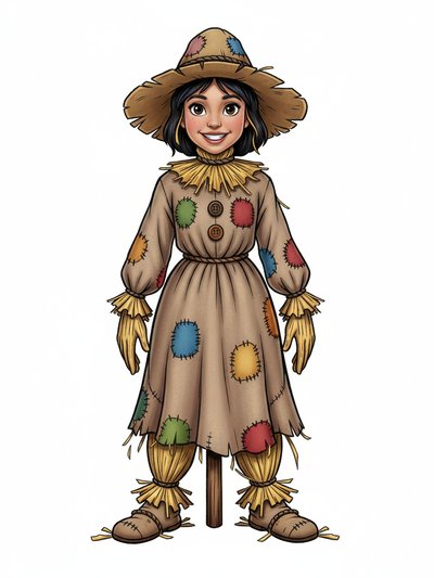 Gabriela's Scarecrow Adventure 🌾 - Golden Age Animation