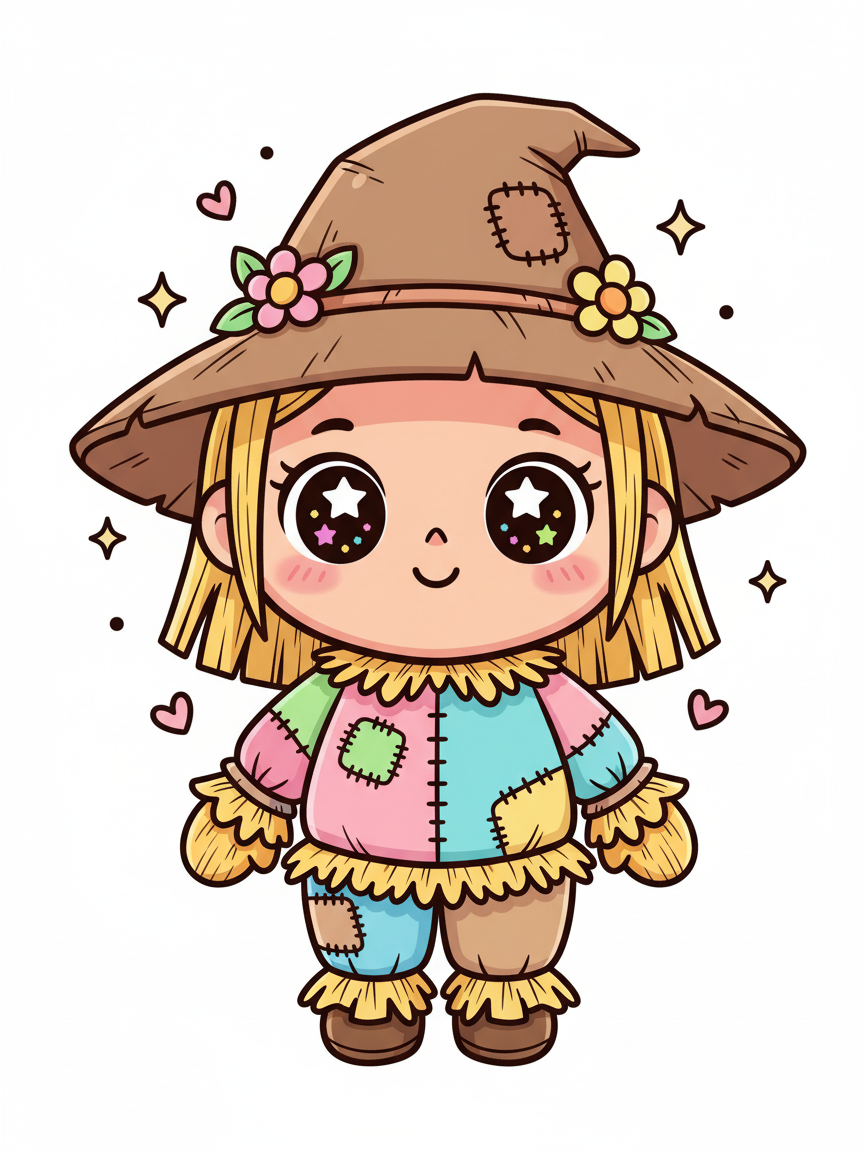 Scarecrow Gabriela - Kawaii Cute