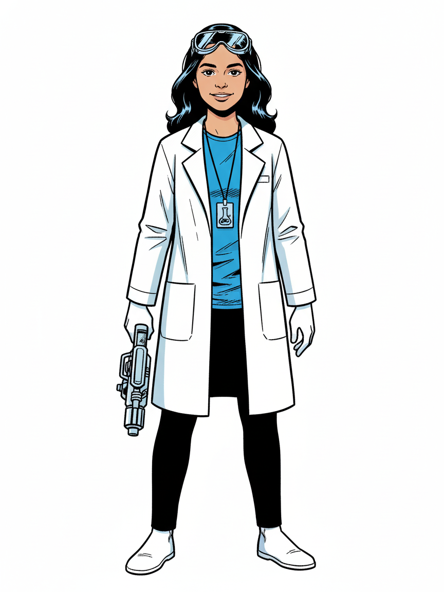 Scientist Gabriela - Comic Book