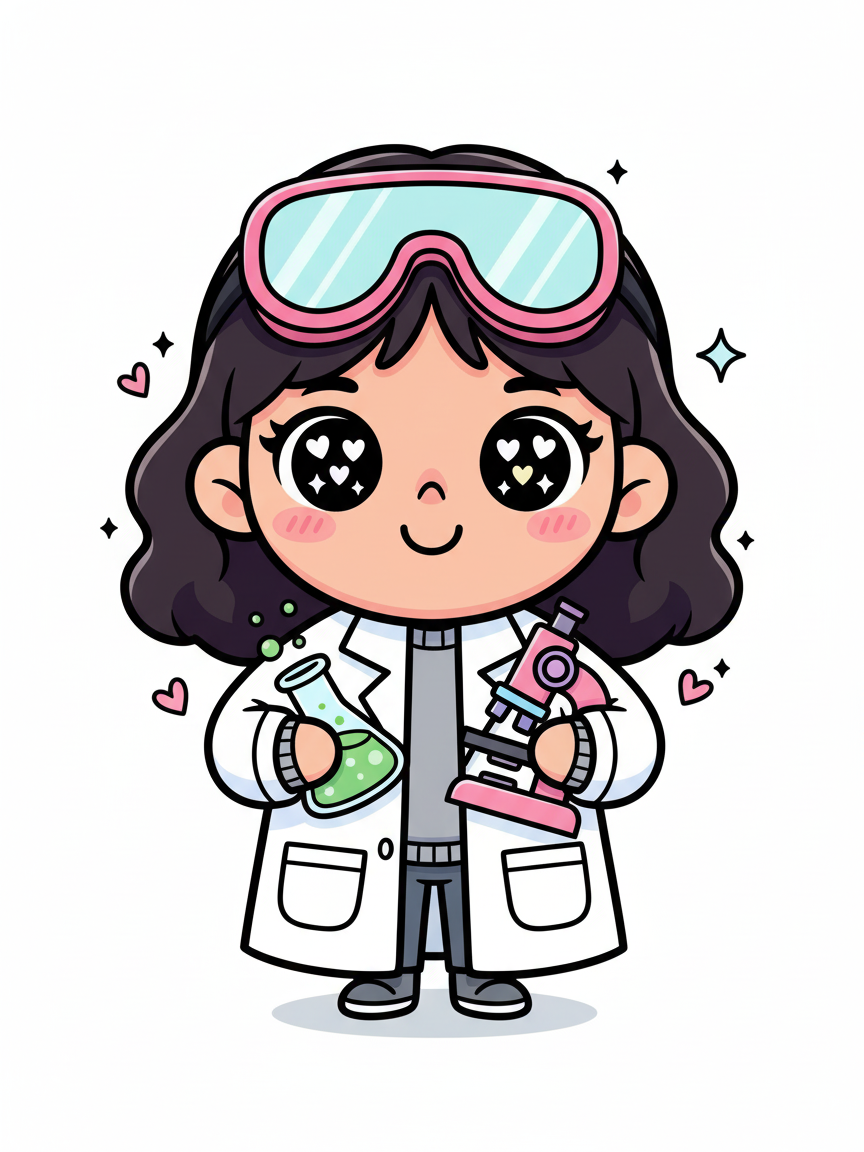 Scientist Gabriela - Kawaii Cute