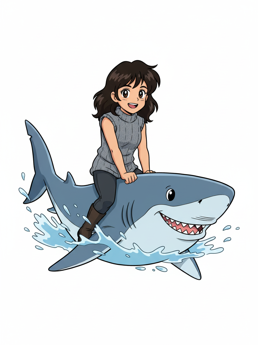 Sharkbrina the Bold - Classic Anime