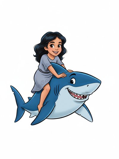 Gabriela's Shark Adventure 🦈 - Golden Age Animation