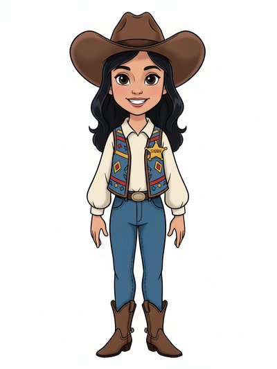 Gabriela's Sheriff Adventure 🤠 - Golden Age Animation
