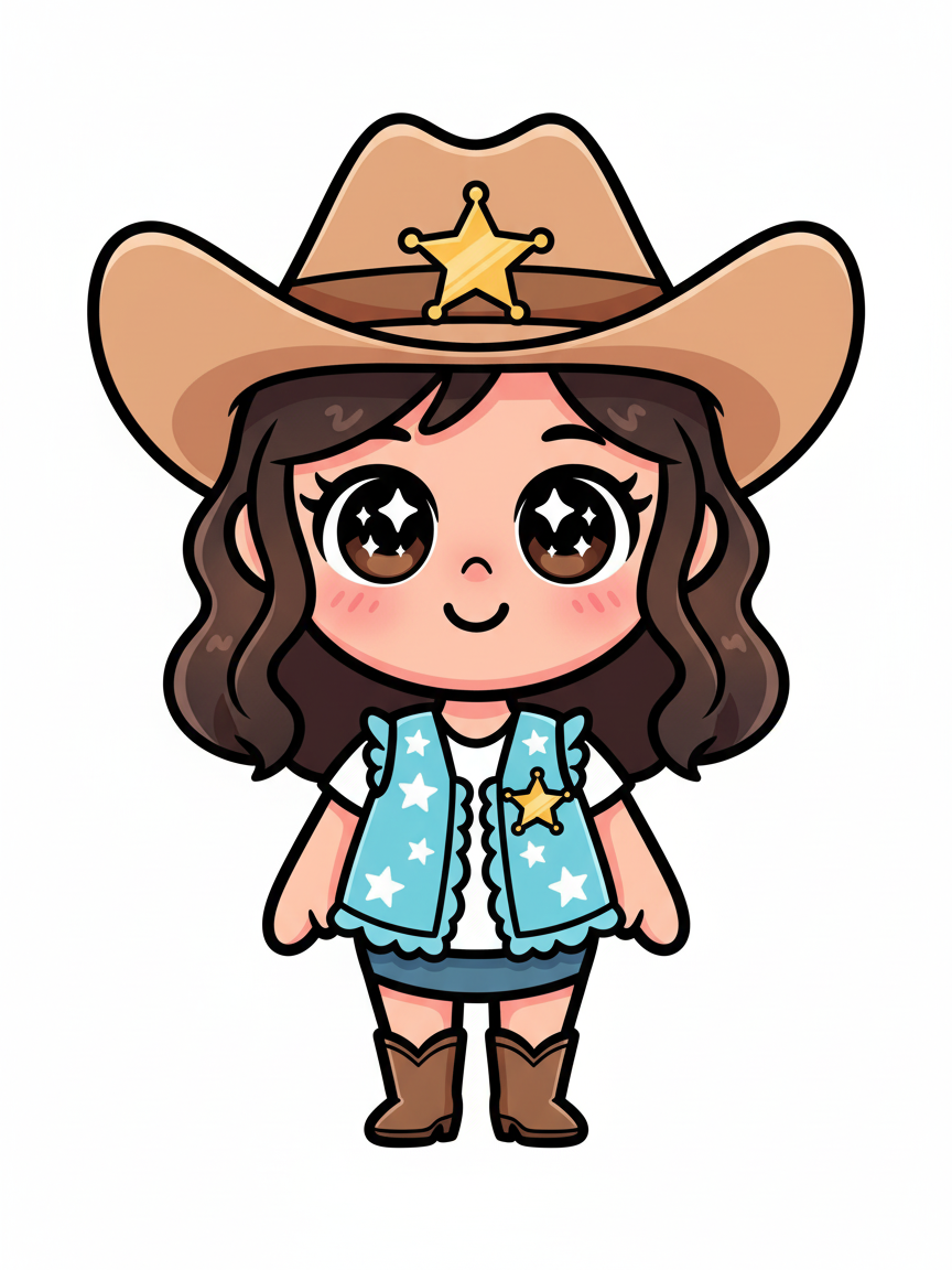 Sheriff Gabriela - Kawaii Cute