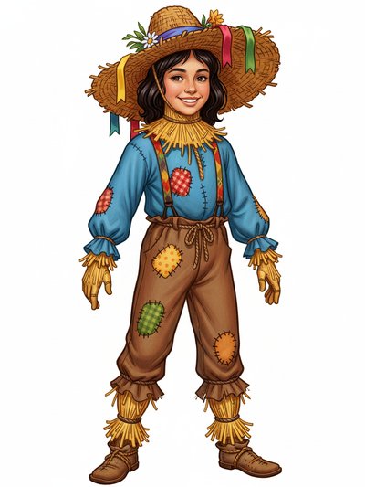 Gabriela's Scarecrow Adventure 🌾 - Fairy Tale Classic