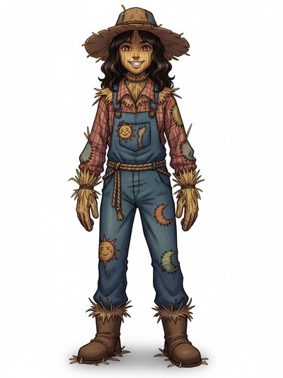 Gabriela's Scarecrow Adventure 🌾 - Webtoon Anime