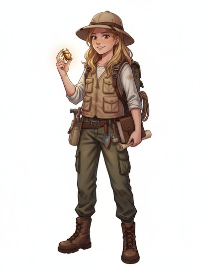 Mary's Archaeologist Adventure 🌍 - Webtoon Anime