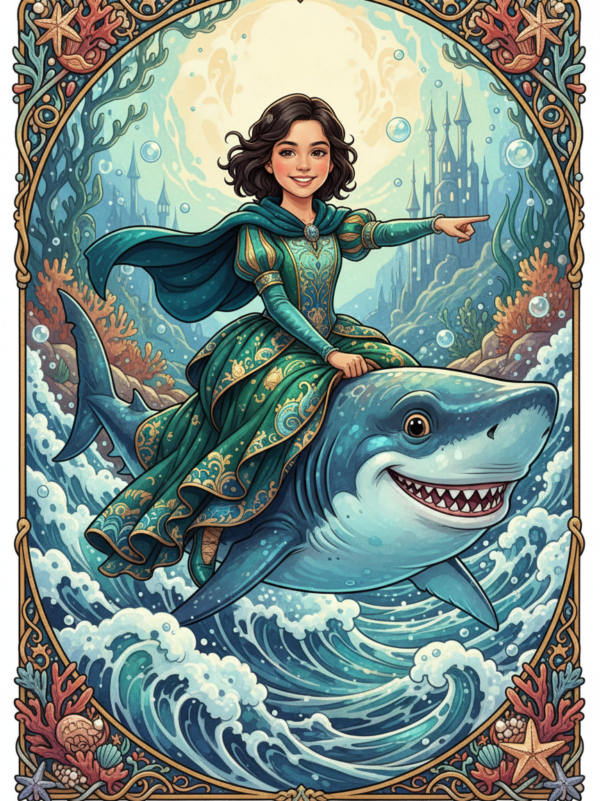 Sharkbrina the Bold - Fairy Tale Classic