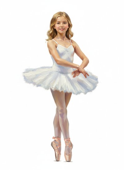 Mary's Ballet Adventures 🩰 - Impressionist Painting