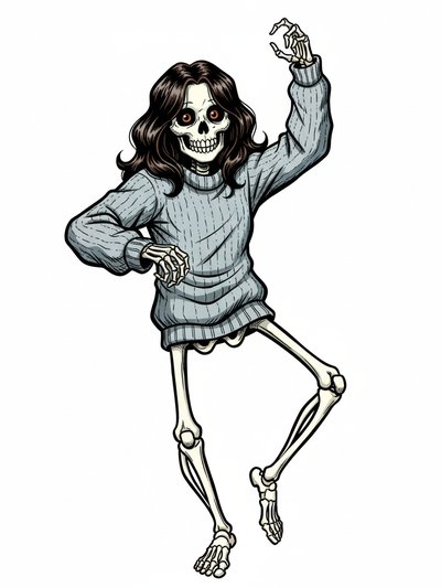 Gabriela's Bony Fiesta 💀 - Comic Book