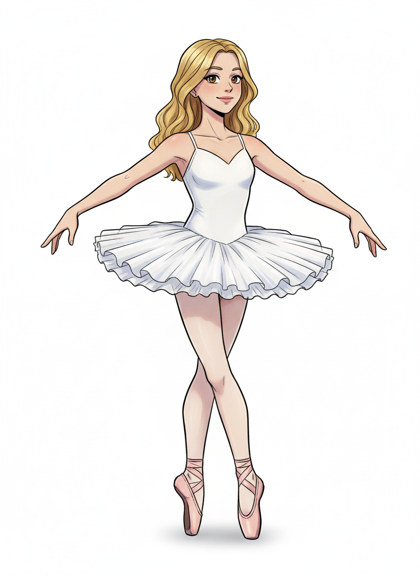 Mary the Graceful Ballerina - Webtoon Anime