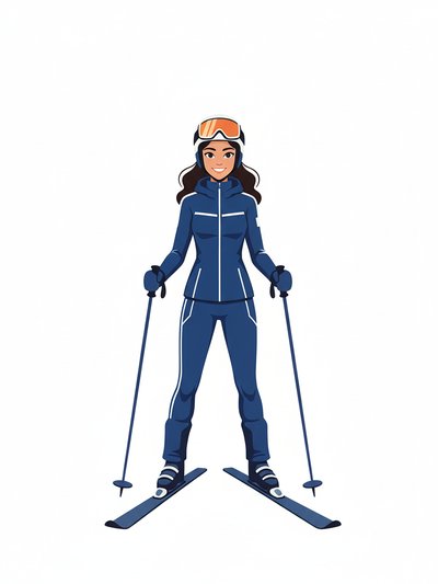 Gabriela's Ski Adventure 🎿 - Minimalist
