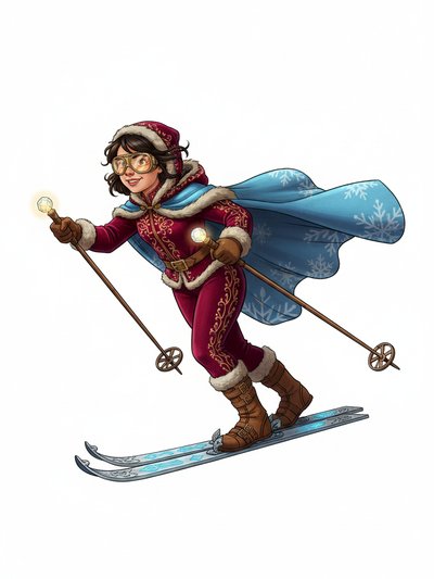 Gabriela's Ski Adventure 🎿 - Fairy Tale Classic