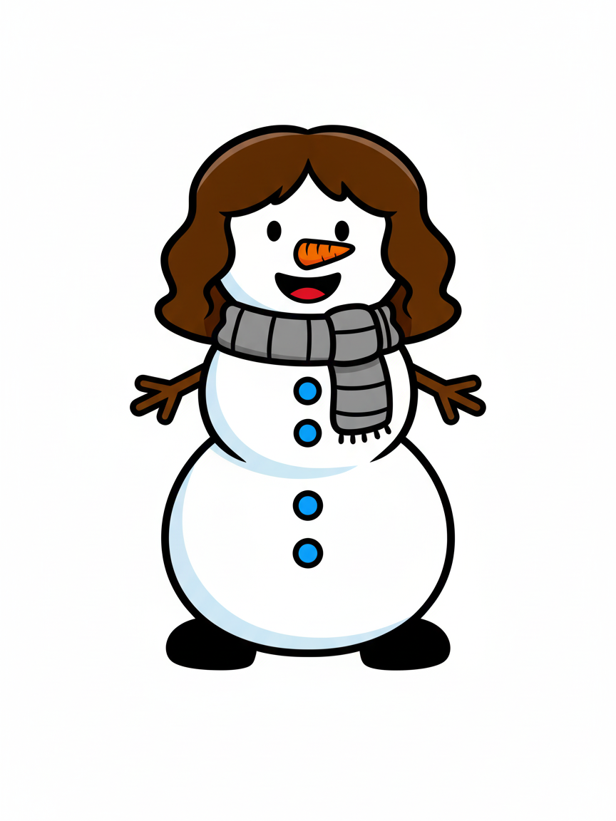 Gabriela the Snow-Wonder - Preschool Simple