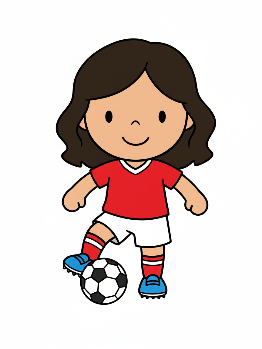 Gabriela the Goal Getter - Preschool Simple