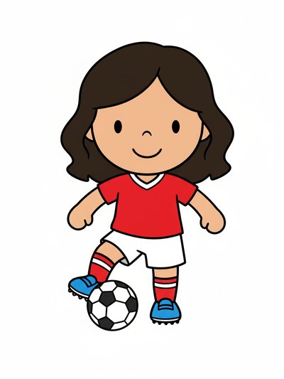 ⚽ Gabriela's Soccer Dream ⚽ - Preschool Simple