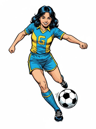 ⚽ Gabriela's Soccer Dream ⚽ - Comic Book