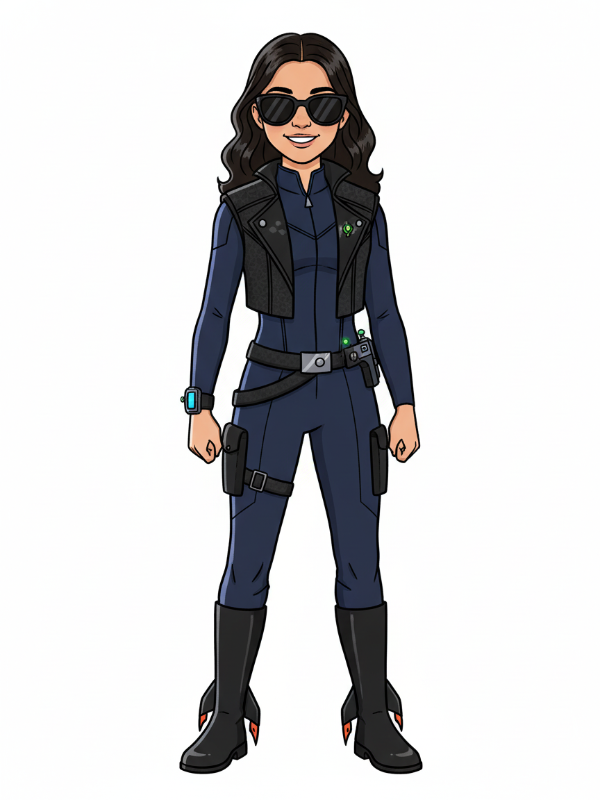 Agent Gaby - Classic Coloring Book