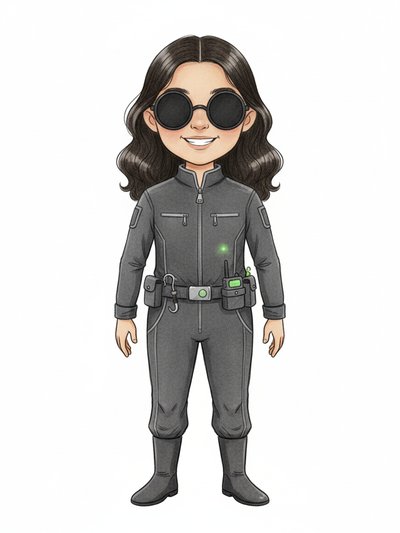 Gabriela's Secret Spy World 🌟 - Gentle Pencil