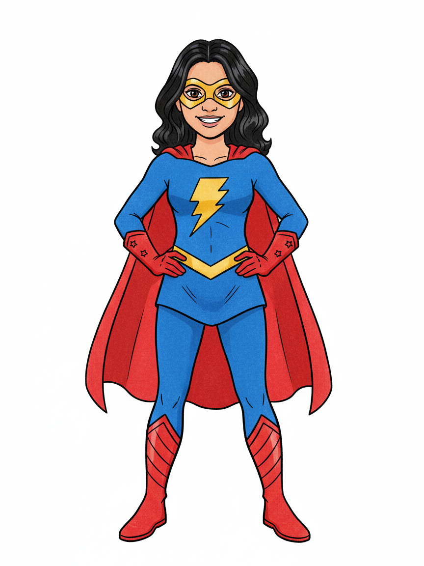 Gabriela the Bold - Classic Coloring Book