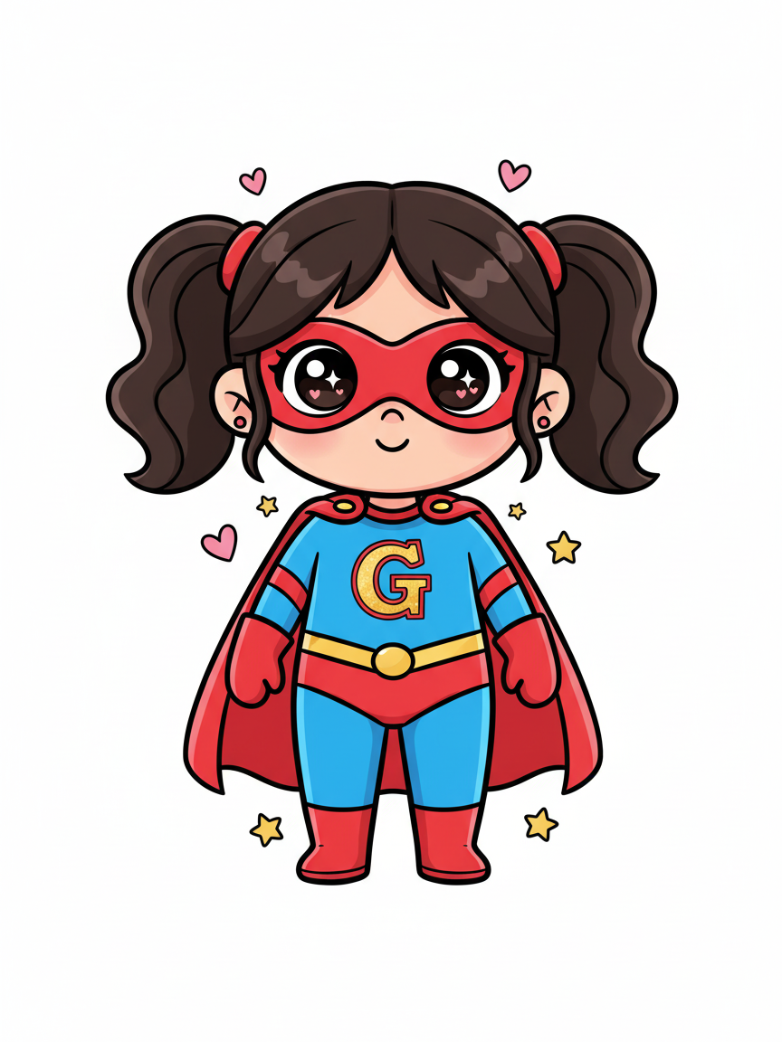 Gabriela the Bold - Kawaii Cute