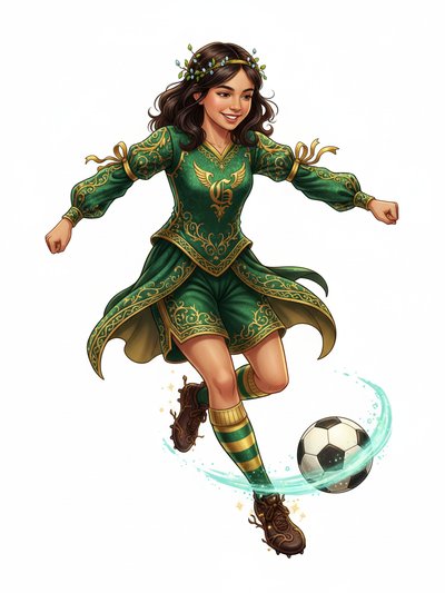 ⚽ Gabriela's Soccer Dream ⚽ - Fairy Tale Classic
