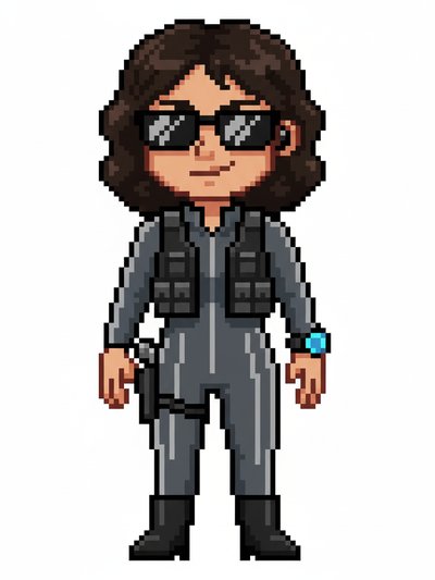 Gabriela's Secret Spy World 🌟 - Pixel Art