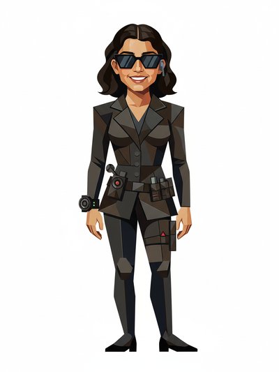 Gabriela's Secret Spy World 🌟 - Cubist Painting