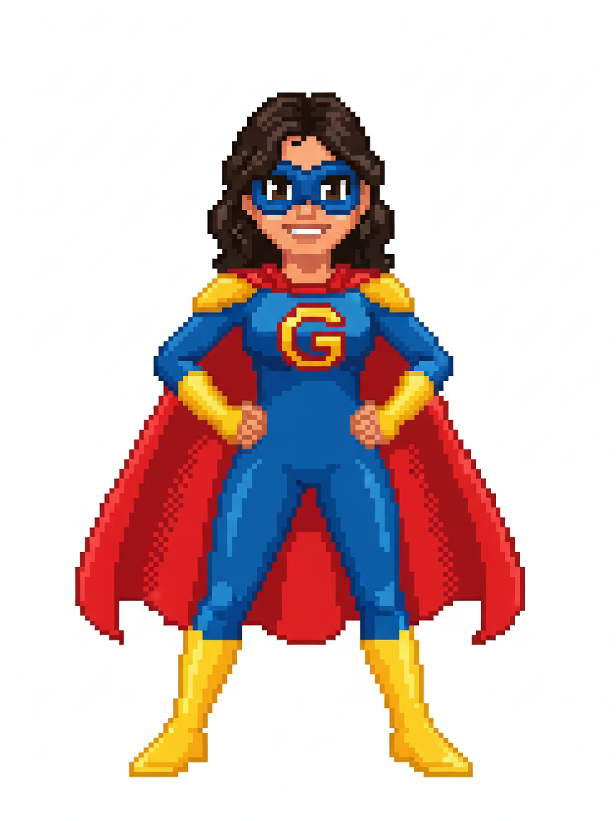 Gabriela the Bold - Pixel Art
