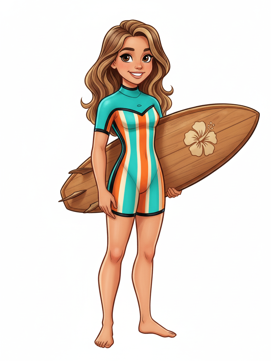 Wave Rider Gabriela - Golden Age Animation