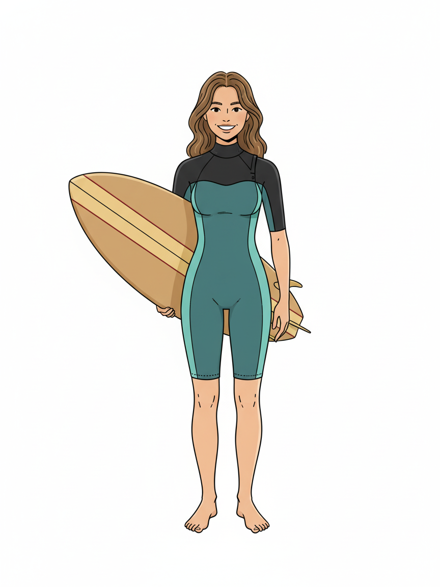 Wave Rider Gabriela - Minimalist