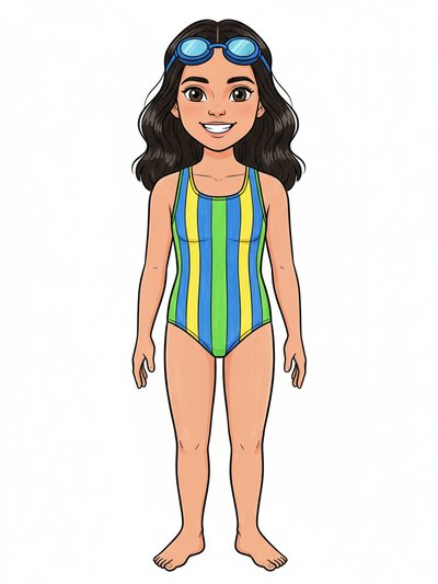 Gabriela's Aqua Adventure 🌊 - Classic Coloring Book