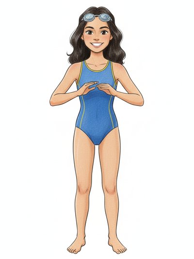 Gabriela's Aqua Adventure 🌊 - Gentle Pencil