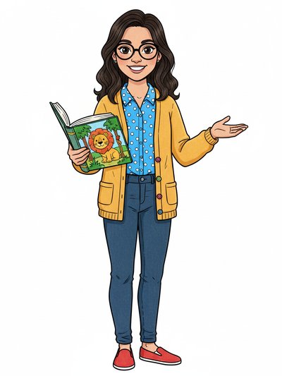 Gabriela's Teacher Transformation 📚 - Classic Coloring Book