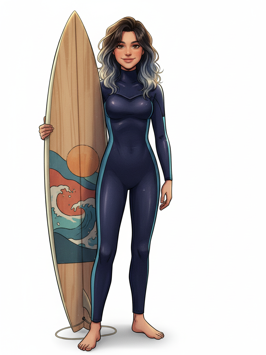 Wave Rider Gabriela - Webtoon Anime