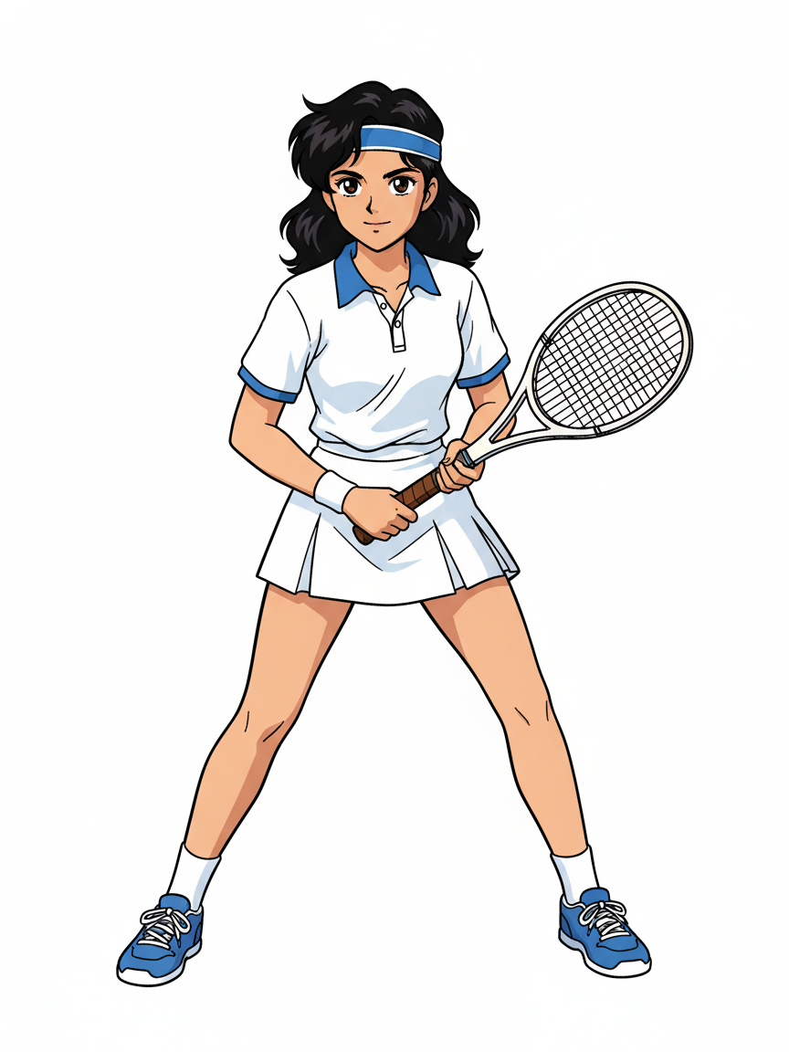 Gabriela the Tennis Ace - Classic Anime