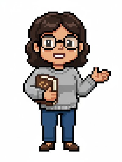 Gabriela's Teacher Transformation 📚 - Pixel Art