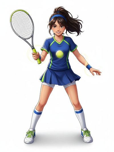 Gabriela's Grand Slam 🎾 - Webtoon Anime