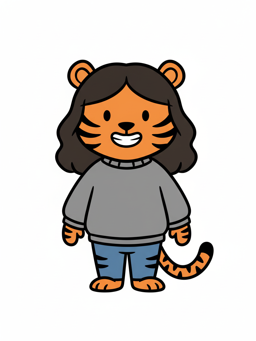 Gabriela the Tigeress - Preschool Simple