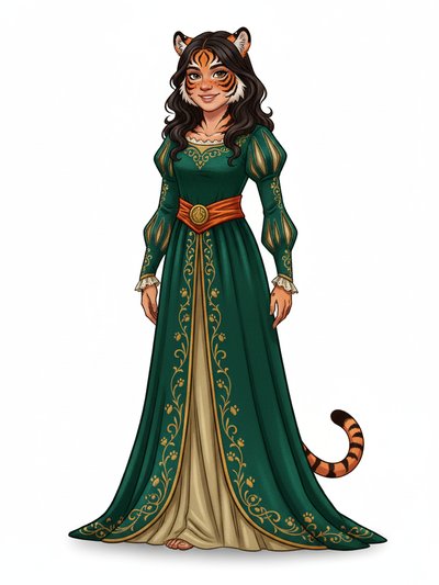 Gabriela's Tiger Transformation 🐅 - Fairy Tale Classic