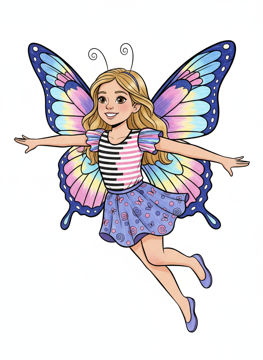 Butterfly - Classic Coloring Book