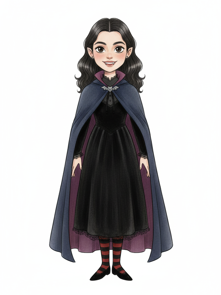 Vampire Gabriela - Gentle Pencil