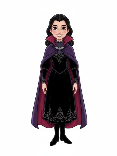 Gabriela's Gothic Transformation 🌙 - Golden Age Animation