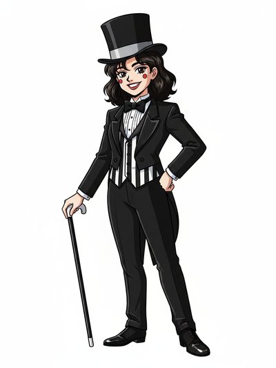 Gabriela's Vaudeville Vision 🎩 - Classic Anime