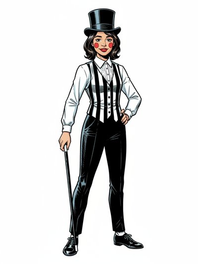 Gabriela's Vaudeville Vision 🎩 - Comic Book
